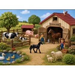 la petite ferme et ses personnages
