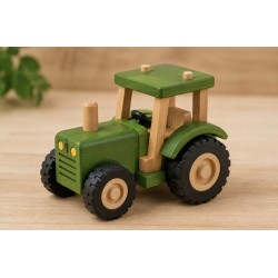 petit tracteur en bois